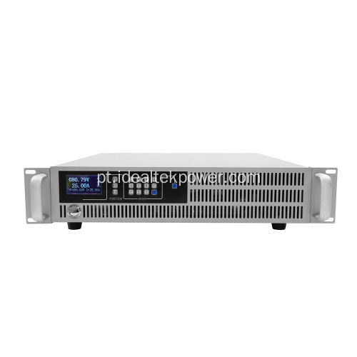 Fonte de alimentação DC programável precisa para montagem em rack 3KW